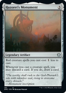 Image for Hazoret's Monument (183) [Commander: Dominaria United]