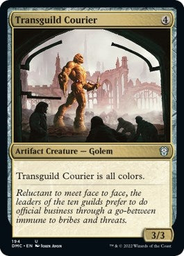 Image for Transguild Courier (194) [Commander: Dominaria United]