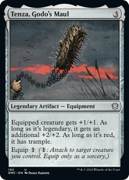 Image for Tenza, Godo's Maul (193) [Commander: Dominaria United]