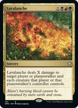 Image for Lavalanche (157) [Commander: Dominaria United]