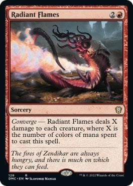 Image for Radiant Flames (126) [Commander: Dominaria United]