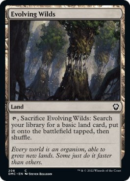 Image for Evolving Wilds (208) [Commander: Dominaria United]