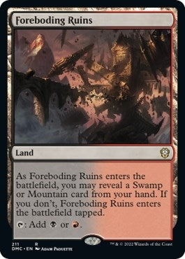 Image for Foreboding Ruins (211) [Commander: Dominaria United]