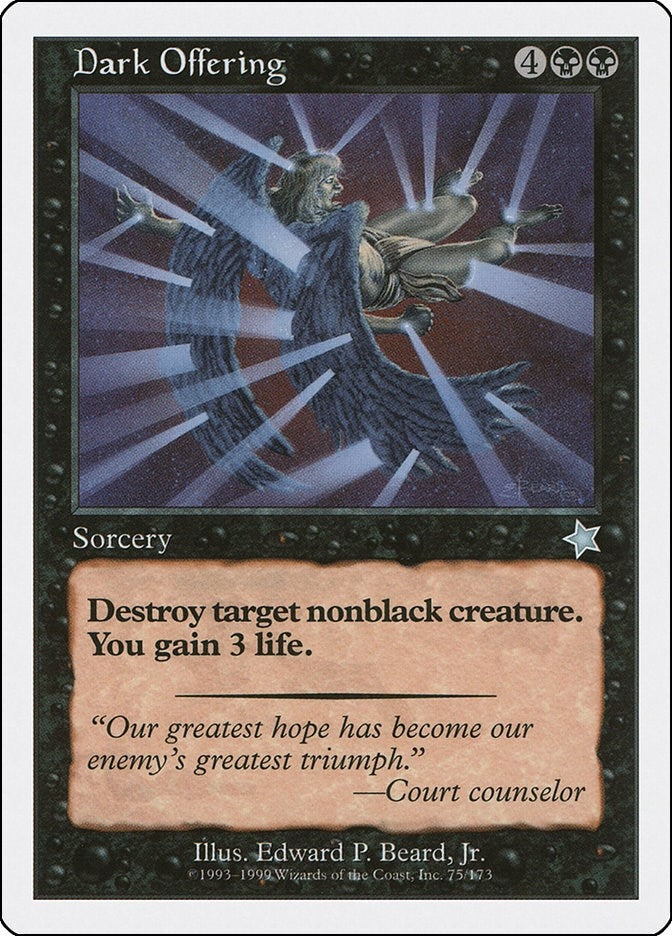 Image for Dark Offering (75) [Starter 1999]