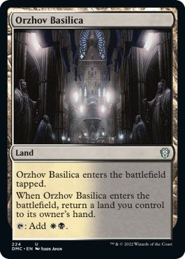 Image for Orzhov Basilica (224) [Commander: Dominaria United]