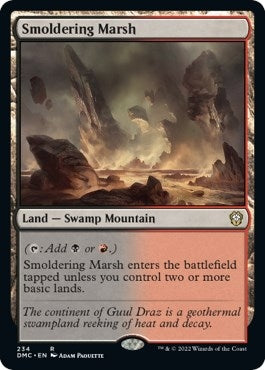Image for Smoldering Marsh (234) [Commander: Dominaria United]