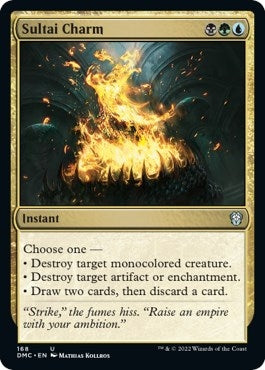 Image for Sultai Charm (168) [Commander: Dominaria United]