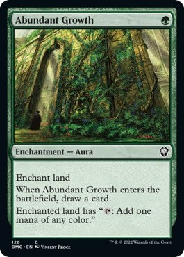 Image for Abundant Growth (128) [Commander: Dominaria United]