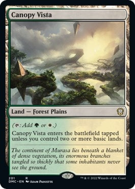 Image for Canopy Vista (201) [Commander: Dominaria United]