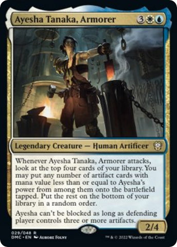Image for Ayesha Tanaka, Armorer (29) [Commander: Dominaria United]