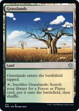 Image for Grasslands (214) [Commander: Dominaria United]