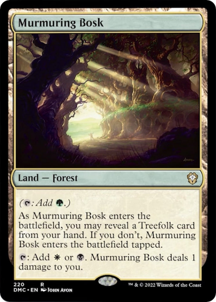 Image for Murmuring Bosk (220) [Commander: Dominaria United]