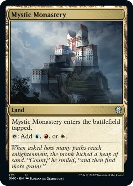Image for Mystic Monastery (221) [Commander: Dominaria United]