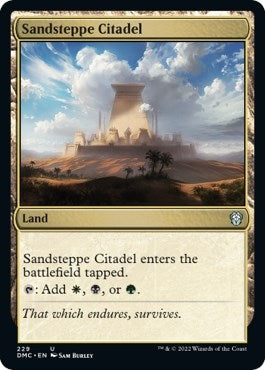 Image for Sandsteppe Citadel (229) [Commander: Dominaria United]