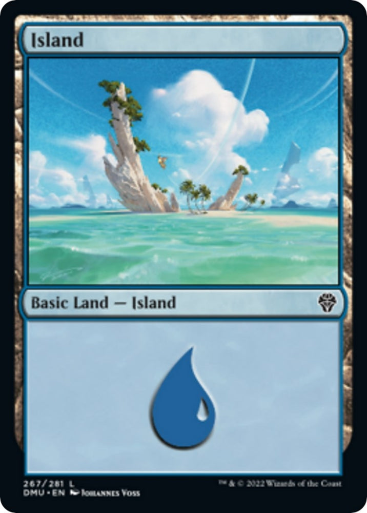 Image for Island (267) (267) [Dominaria United]