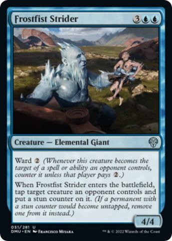 Image for Frostfist Strider (51) [Dominaria United]