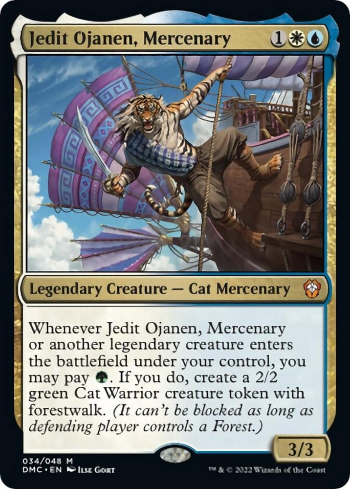 Image for Jedit Ojanen, Mercenary (34) [Commander: Dominaria United]