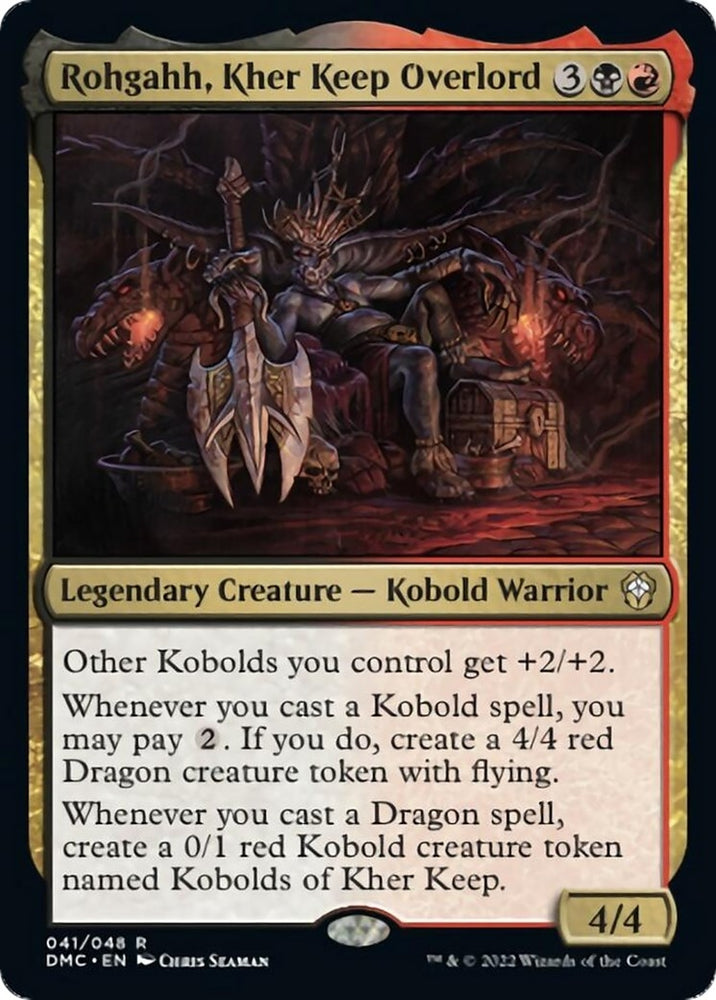 Image for Rohgahh, Kher Keep Overlord (41) [Commander: Dominaria United]