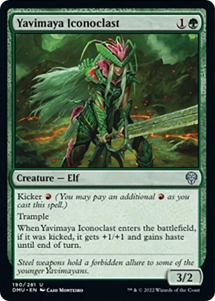 Image for Yavimaya Iconoclast (190) [Dominaria United]