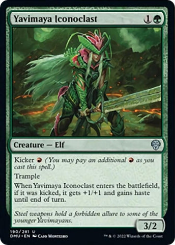 Image for Yavimaya Iconoclast (190) [Dominaria United]
