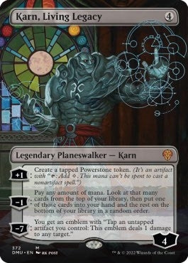 Image for Karn, Living Legacy (Borderless) (372) [Dominaria United]