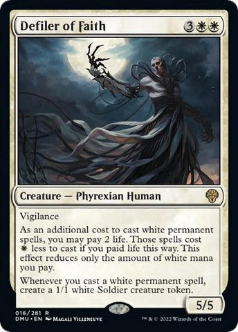 Image for Defiler of Faith (16) [Dominaria United]