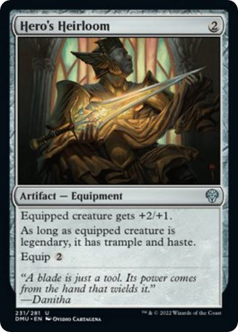 Image for Hero's Heirloom (231) [Dominaria United]
