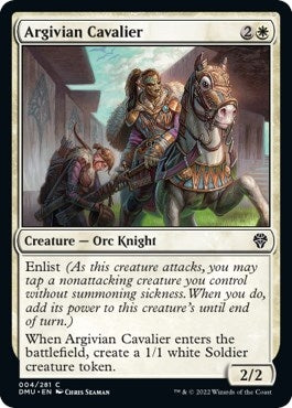 Image for Argivian Cavalier (4) [Dominaria United]