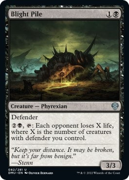 Image for Blight Pile (82) [Dominaria United]