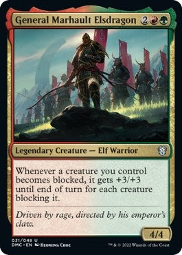 Image for General Marhault Elsdragon (31) [Commander: Dominaria United]