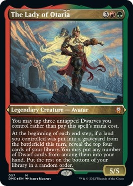 Image for The Lady of Otaria (Foil Etched) (57) [Commander: Dominaria United]