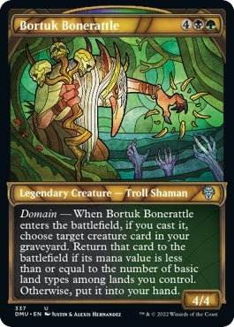 Image for Bortuk Bonerattle (Textured Foil) (337) [Dominaria United]