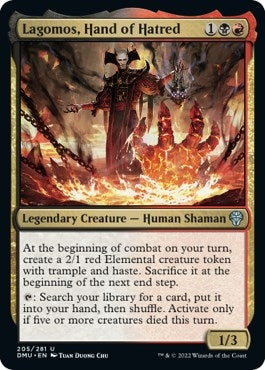 Image for Lagomos, Hand of Hatred (205) [Dominaria United]