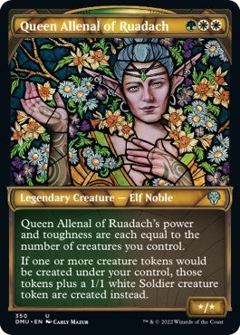 Image for Queen Allenal of Ruadach (Textured Foil) (350) [Dominaria United]