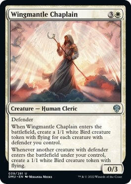 Image for Wingmantle Chaplain (39) [Dominaria United]
