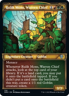Image for Rulik Mons, Warren Chief (Showcase) (316) [Dominaria United]