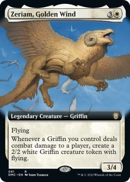 Image for Zeriam, Golden Wind (Extended Art) (81) [Commander: Dominaria United]