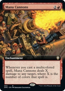 Image for Mana Cannons (Extended Art) (83) [Commander: Dominaria United]