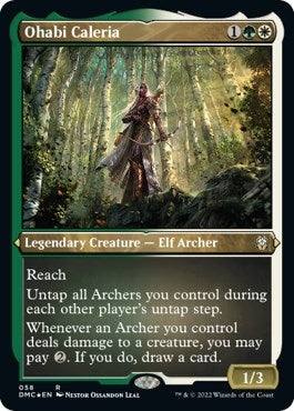 Image for Ohabi Caleria (Foil Etched) (58) [Commander: Dominaria United]