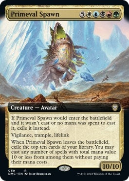 Image for Primeval Spawn (Extended Art) (89) [Commander: Dominaria United]
