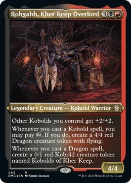 Image for Rohgahh, Kher Keep Overlord (Foil Etched) (63) [Commander: Dominaria United]