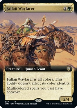 Image for Fallaji Wayfarer (Extended Art) (87) [Commander: Dominaria United]