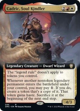 Image for Cadric, Soul Kindler (Extended Art) (86) [Commander: Dominaria United]
