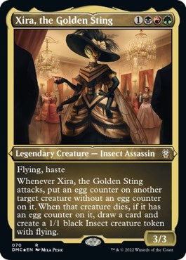 Image for Xira, the Golden Sting (Foil Etched) (70) [Commander: Dominaria United]