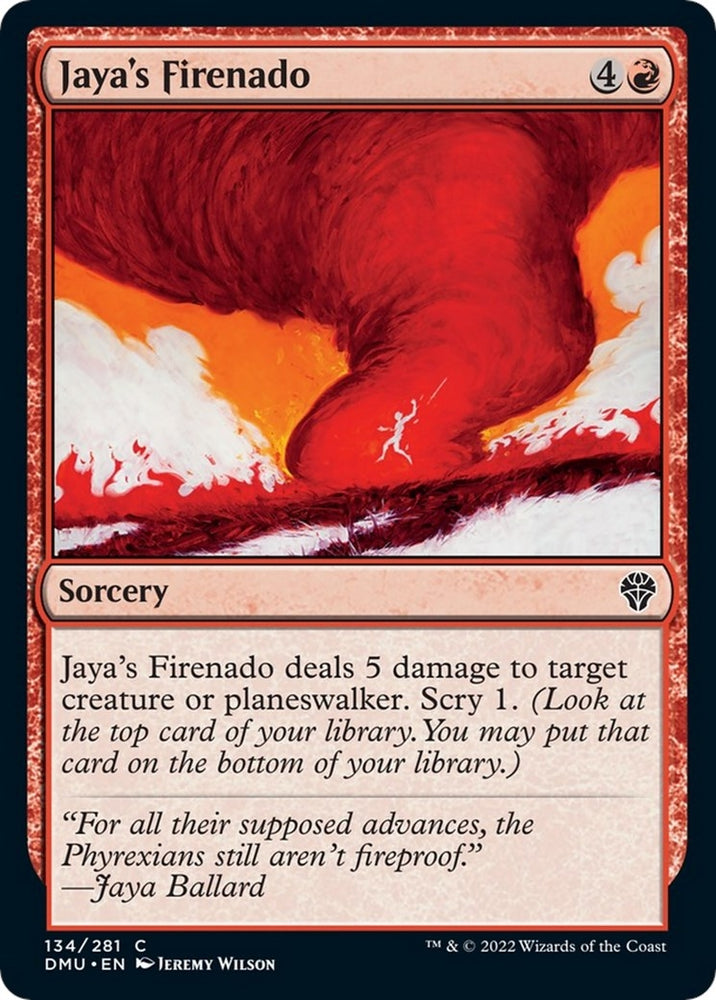 Image for Jaya's Firenado (134) [Dominaria United]
