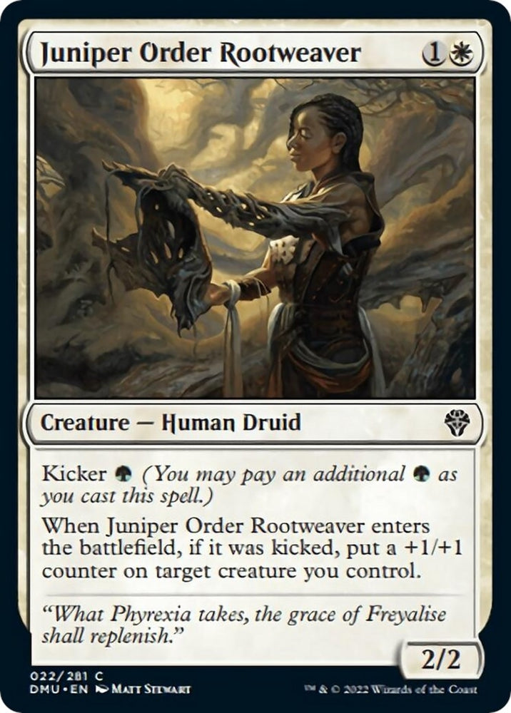 Image for Juniper Order Rootweaver (22) [Dominaria United]