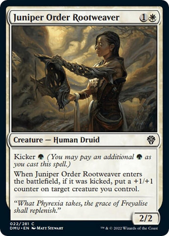 Image for Juniper Order Rootweaver (22) [Dominaria United]