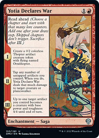 Image for Yotia Declares War (153) [Dominaria United]