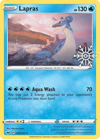 Lapras - 048/202 (Holiday Calendar) (048/202) (Miscellaneous Cards & Products)