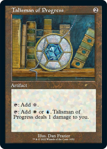 Image for Talisman of Progress (Retro Frame) (1052) [Secret Lair Drop Series]